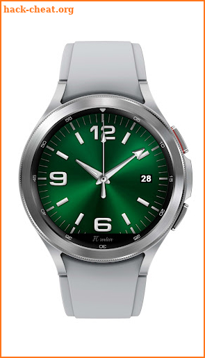 Green Classic FC Watch Face screenshot