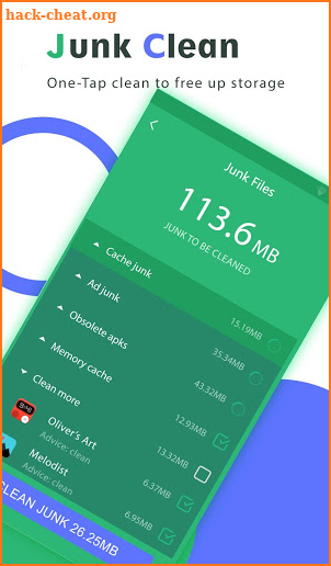 Green Clean & Auto Optimizer screenshot