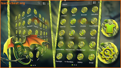 Green Dragon Theme Launcher screenshot