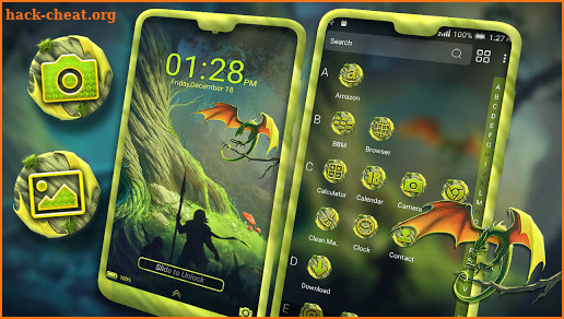Green Dragon Theme Launcher screenshot