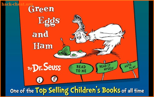 Green Eggs and Ham - Dr. Seuss screenshot