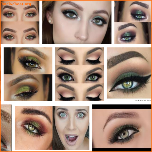 Green Eyes Makeup screenshot