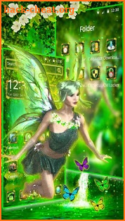 Green Fairy Land Theme screenshot