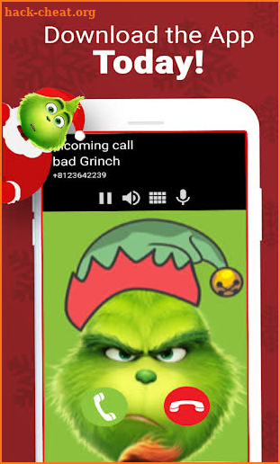 Green Grinch Video Call screenshot