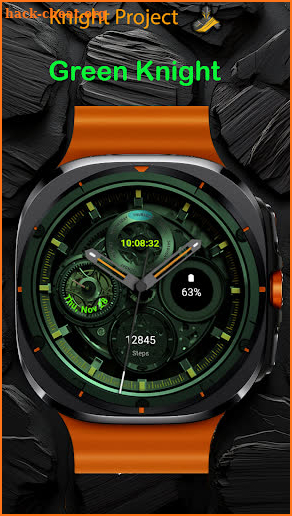 Green Knight Watch Face screenshot