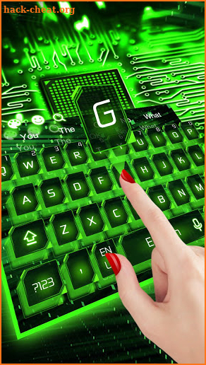 Green Light Animated Keyboard screenshot
