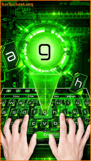 Green Light Technology Keyboard screenshot