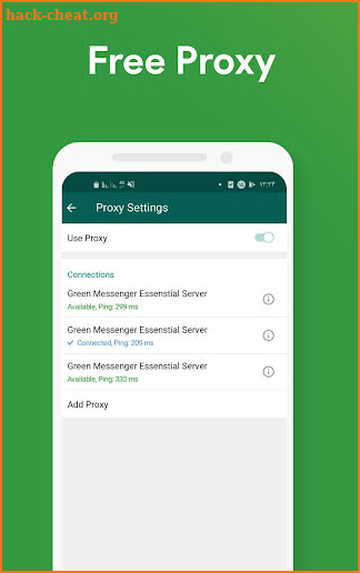Green Messenger-anti-filter screenshot