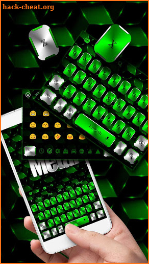 Green Metal Keyboard screenshot