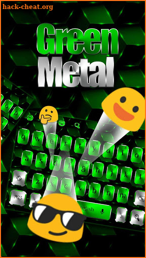 Green Metal Keyboard screenshot