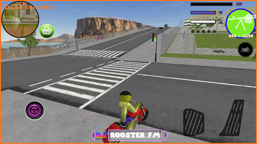 Green Monster Stickman Rope Hero Gangstar Crime screenshot
