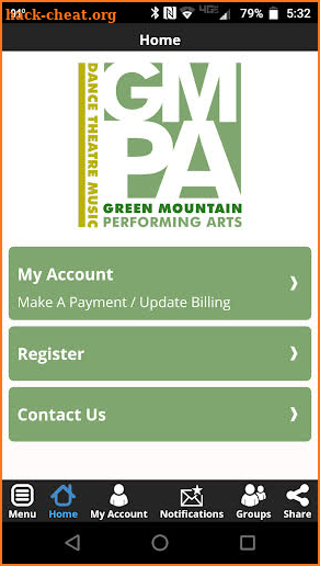 Green Mountain Performing Arts screenshot