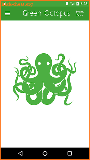 Green Octopus screenshot