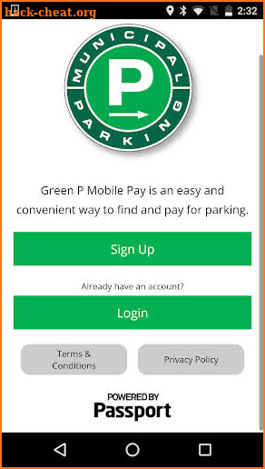 Green P screenshot