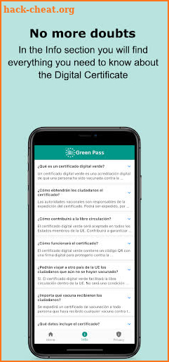 Green Pass - EU Digital Certificate screenshot