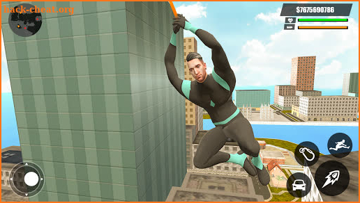 Green Rope Hero Crime City Games – Gangstar Crime screenshot