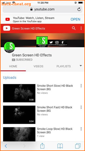 GREEN SCREEN HD screenshot