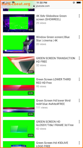 GREEN SCREEN HD screenshot