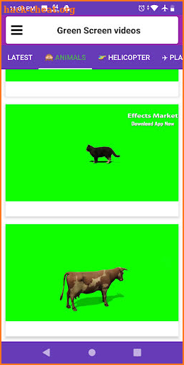 Green Screen Video & Effects for videos screenshot