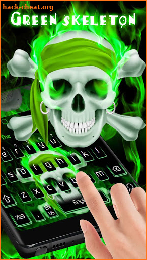 Green Skeleton Keyboard screenshot