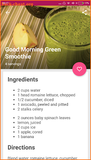 Green Smoothies screenshot