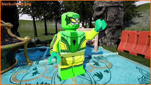Green Spider Brickman screenshot