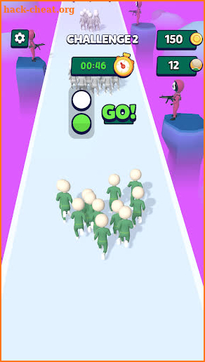Green Squid: Join 3D Runner screenshot