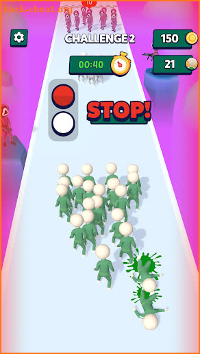 Green Squid: Join 3D Runner screenshot