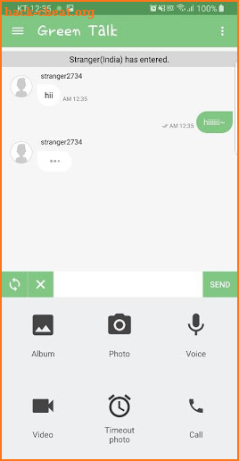 Green Talk - Random Chat screenshot