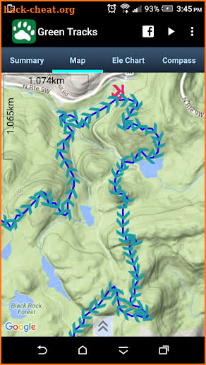 Green Tracks - hiking partner screenshot