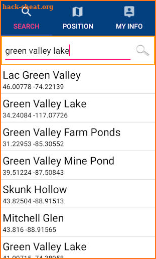 Green Valley Lake - IOWA GPS screenshot