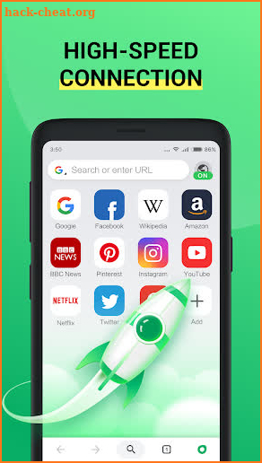 Green VPN - private browser with free vpn screenshot