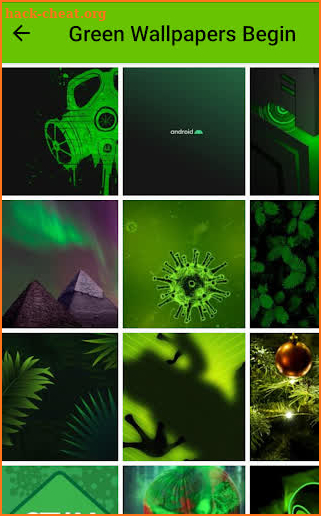 Green Wallpapers HD screenshot