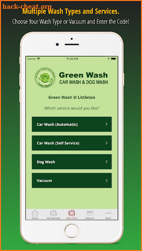 Green Wash Car Wash & Dog Wash screenshot