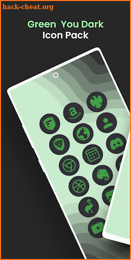 Green You Dark - Icon Pack screenshot