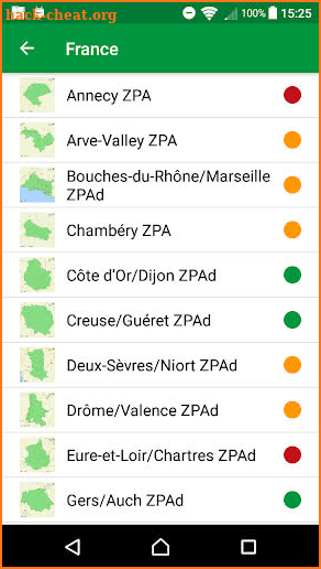Green-Zones screenshot