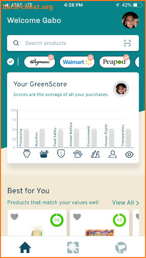 GreenChoice - Live Your Values screenshot