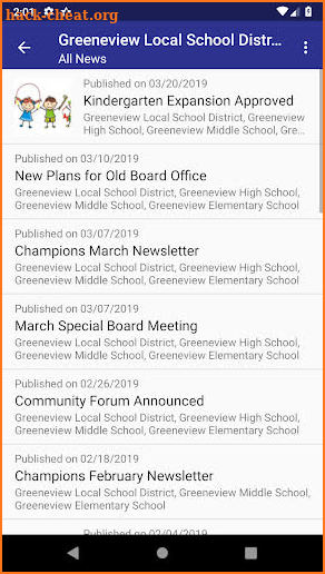 Greeneview Local School District screenshot