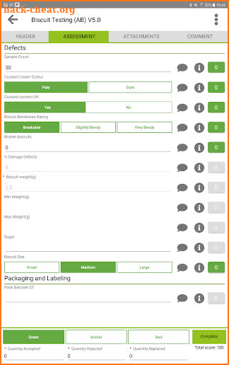 Greenlight Quality Control screenshot