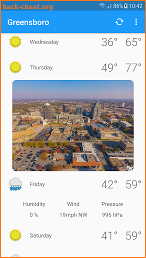 Greensboro, NC - weather and more screenshot