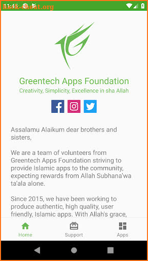 Greentech Apps Foundation screenshot