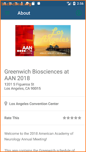 Greenwich Biosciences Events screenshot