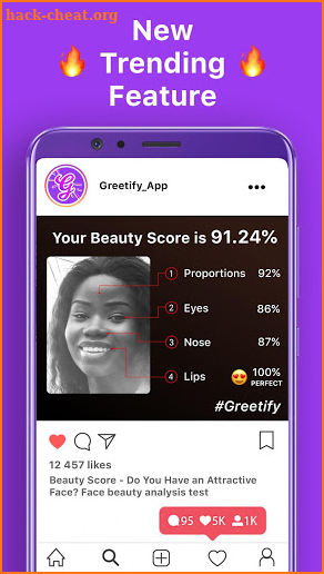 Greetify: Beauty Score screenshot