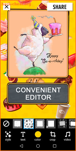 Greeting cards for all occasions - Wizl PRO screenshot