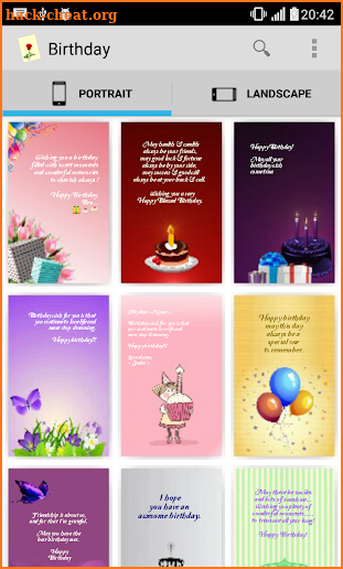 Greeting Cards Gallery - Free screenshot