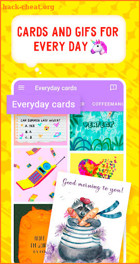 Greetings cards for all occasions - Greetify screenshot