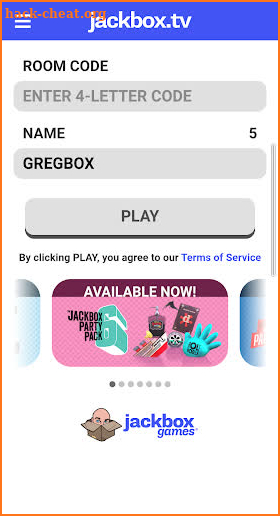 gregbox - jackbox player screenshot
