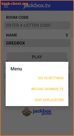 gregbox - jackbox player screenshot