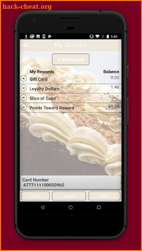 Gregg's Smart Diner Rewards screenshot