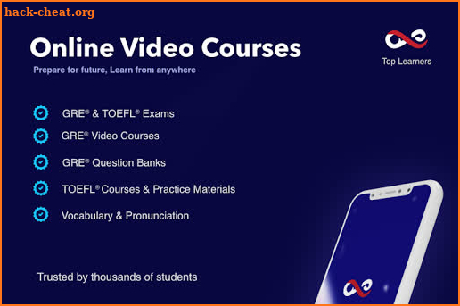 GRE®, TOEFL®, Test 2020 by Top Learners screenshot